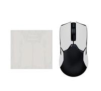 kwmobile Nastro Antiscivolo per Mouse da Gioco Compatibile con Razer Viper Ultimate Griptape - Facile da Applicare e Sottile - 0,5 mm - bianco
