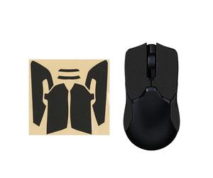 kwmobile Nastro Antiscivolo per Mouse da Gioco Compatibile con Razer Viper Ultimate Griptape - Facile da Applicare e Sottile - 0,5 mm - nero
