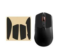 kwmobile Nastro Antiscivolo per Mouse da Gioco Compatibile con SteelSeries Rival 3 Griptape - Facile da Applicare e Sottile - 0,5 mm - nero