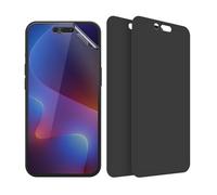 kwmobile Pellicola Privacy per Apple iPhone 16 Pro - Privacy Screen per Smartphone - Set di 3 Filtri Anti Spy - Filtro Schermo Protettivo Cellulare