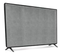 kwmobile Protezione Compatibile con 32" TV - Cover Proteggi-Schermo PC e TV - Custodia Protettiva Anti-Polvere da Interno - grigio chiaro