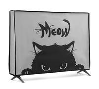 kwmobile Protezione Compatibile con 49-50" TV - Cover Proteggi-Schermo PC e TV da Interno - Custodia Protettiva Anti-Polvere - grigio/nero
