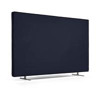 kwmobile Protezione Compatibile con 55" TV - Cover Proteggi-Schermo PC e TV - Custodia Protettiva Anti-Polvere da Interno - blu scuro