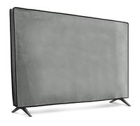 kwmobile Protezione Compatibile con 55" TV - Cover Proteggi-Schermo PC e TV - Custodia Protettiva Anti-Polvere da Interno - grigio chiaro