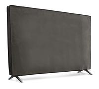 kwmobile Protezione Compatibile con 55" TV - Cover Proteggi-Schermo PC e TV - Custodia Protettiva Anti-Polvere da Interno - grigio scuro
