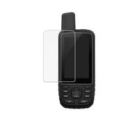 kwmobile Protezione Navigatore GPS Compatibile con Garmin GPSMAP 66 / 66s Cover - Set 2x Pellicola Protettiva Schermo GPS - Trekking Escursionismo Hiking