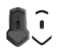 kwmobile Set Piedini di Ricambio per Mouse Compatibile con Alienware AW610M / AW510M Mouse - Gommini nero - per Maggiore Controllo e Scorrevolezza