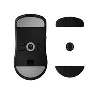 kwmobile Set Piedini di Ricambio per Mouse Compatibile con ASUS ROG Harpe II Ace - Gommini nero - per Maggiore Controllo e Scorrevolezza