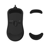 kwmobile Set Piedini di Ricambio per Mouse Compatibile con BenQ ZOWIE ZA13 - Gommini nero - per Maggiore Controllo e Scorrevolezza