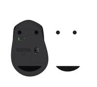 kwmobile Set Piedini di Ricambio per Mouse Compatibile con Logitech M330 / M280 / M275 Mouse - Gommini nero - per Maggiore Controllo e Scorrevolezza