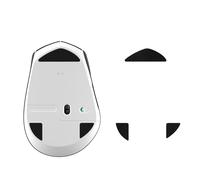 kwmobile Set Piedini di Ricambio per Mouse Compatibile con Logitech M720 Triathlon - Gommini nero - per Maggiore Controllo e Scorrevolezza