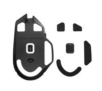 kwmobile Set Piedini di Ricambio per Mouse Compatibile con Razer Basilisk V3 X HyperSpeed - Gommini nero - per Maggiore Controllo e Scorrevolezza