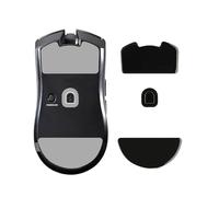 kwmobile Set Piedini di Ricambio per Mouse Compatibile con Razer Viper V3 Pro - Gommini nero - per Maggiore Controllo e Scorrevolezza