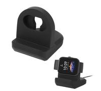 kwmobile Supporto Caricabatterie Compatibile con Huami Amazfit GTR Mini/Bip 3 PRO / 5 / GTS 4 Mini Caricatore - Supporto Stazione di Ricarica Smartwatch - Nero