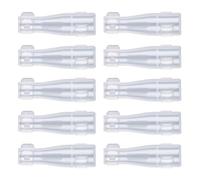 kwoifioy 10 Pz/set Pennello Trucco Copre Pennelli Organizzatori Caso Riutilizzabile Cosmetico Pennello Titolare Per Il Trucco Pennello