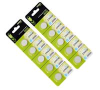 kwoifioy 10pc/5pc CR1620/CR1632/CR1616 3V Batterie al litio ad alte prestazioni batterie al litio per telecomandi piccoli dispositivi