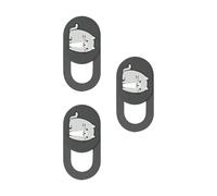kwoifioy 3pcs Webcam Covers Slide Cartoon Gattino Della Macchina Fotografica Coperture Per Il Computer Portatile PC Cellulare Web Camera Privacy Protector Sticker