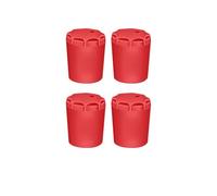 kwoifioy 4pcs Canna Da Pesca Coda Protector Butt Cuscino Elastico Maniglia End Coperture Protettive Silicone Canna Da Pesca Tappi