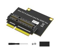 kwoifioy Adattatore uditivo leggero Estendere la scheda per amplificatori per cuffie XD05Pro Supporta Clear Music Play Tiny PCIE Adapter Extend Card