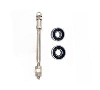 kwoifioy Assi Ruota Anteriore/posteriore Per Bici Da Strada Con 2 Cuscinetti Albero Mandrino Biciclette A 6-8 Velocità Assi Ruota Anteriore/posteriore Bici Con Cuscinetti