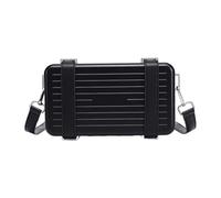 kwoifioy Borsa a tracolla quadrata comoda borsa da trasporto pratica resistente all'usura borse a tracolla multi scomparti funzionali borsa da città compatta da donna borsa quotidiana, Nero , One Size