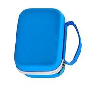 kwoifioy Custodia rigida per fotocamera digitale piccola custodia da viaggio per scheda di memoria Seckton Deker adattatore di ricarica custodia digitale, Blu