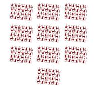 kwoifioy Holiday Themed Craft Wrapping Paper with Cheerful Reindeer Print for Gift Wrapping Christmas Craft Projects Recyclable Christmas Packaging Paper