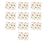 kwoifioy Holiday Themed Craft Wrapping Paper with Cheerful Reindeer Print for Gift Wrapping Christmas Craft Projects Recyclable Christmas Packaging Paper