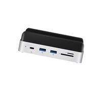 kwoifioy Hub di espansione e supporto base per con alloggiamento per disco rigido integrato da 8 TB Video 4K trasferimento dati veloce Dock SSD