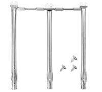 kwoifioy Metropolitana del BBQ di rendimento elevato stabilito della sostituzione dei bruciatori delle griglie dell'acciaio antiruggine per l'installazione del mestiere e il barbecue di longevità