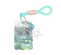 kwoifioy Portafoglio dimagrante in ABS ad alta resistenza con coperchio scorrevole liscio per il trasporto quotidiano Multi Card Slot Protector, Verde