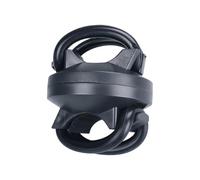 kwoifioy Staffa per luce da manubrio con design di montaggio a cinghia, supporto per luce per bici per installazione e uso compatto per uso quotidiano per bici da equitazione Supporto per manubrio