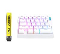 kwoifioy Tastiera meccanica da gioco 29 commutazione illuminata LED retroilluminata accessori ergonomici