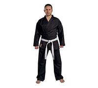 KWON Tuta per arti marziali Taekwondo & Karate, 8 OZ, Nero , 140