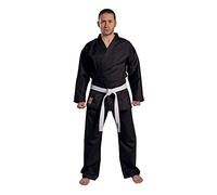 Kwon - Dobok per Taekwondo e Karate, kimono per arti marziali e sport da combattimento, Nero , 190