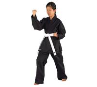 Kwon, Kimono Bambino Karatea Shadow, Nero (Schwarz), 111 cm