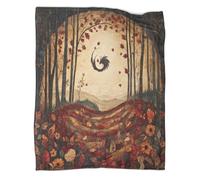 KWPGMDRY Tema del mistero e della rinascita Coperta Super Morbida Scorpione Coperta Da Viaggio Morbida E Confortevole,80x90inch(200x230cm)