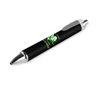 KWQDOZF A maggio indossiamo il verde Mese della consapevolezza mentale (3) - Penne a sfera a punta fine (0,5 mm) Penne a scrittura retrattili Penne gel con inchiostro nero 1 pz