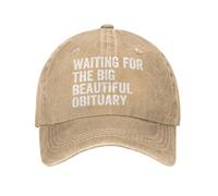 KWQDOZF Aspettando The Big Beautiful Obituary Cappellini da Baseball da Donna The Big Beautiful Obituary