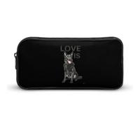 KWQDOZF Astuccio Blackan Shepherd Simple, grande, 22 * 12 * 5 cm