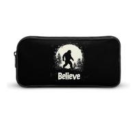 KWQDOZF Astuccio grande Bigfoot Believe Simple 22 * 12 * 5 cm