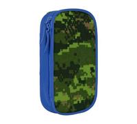 KWQDOZF Astuccio per matite mimetico digitale Green Army Astuccio per matite di grande capacità Astuccio per penne Astuccio per trucco per ragazze Ragazzi Adulti Scuola Ufficio e viaggi