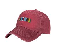 KWQDOZF Berretto da Baseball con Nastro per medaglia di spedizione delle Forze Armate Vintage per Uomo e Donna, Cappello da papà in Morbido Cotone Regolabile