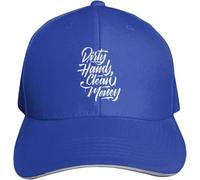 KWQDOZF Berretto da Baseball Dirty Hands MakeMoney da Uomo e da Donna, Regolabile, Traspirante e Traspirante