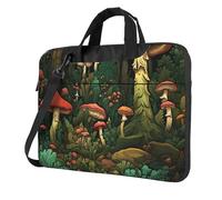 KWQDOZF Borsa per laptop Tree, custodia per laptop Mushroom, borsa a tracolla per donna e uomo, borsa da lavoro da 15,6 pollici
