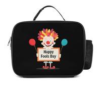 KWQDOZF Borsa porta pranzo alla moda per il giorno del pesce d'aprile, contenitore porta pranzo isolato portatile a prova di perdite