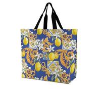 KWQDOZF Borsa riutilizzabile per donna - Borsa della spesa in tessuto, idea regalo per la mamma, compagna di shopping ecologica