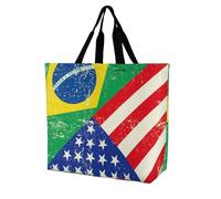 KWQDOZF Borsa riutilizzabile per donna - Borsa della spesa in tessuto, idea regalo per la mamma, compagna di shopping ecologica