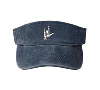 KWQDOZF Cappelli da Sole in Lingua dei segni ASL I Love You per Uomo e Donna