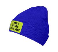 KWQDOZF Cappelli Invernali Non Posso permettermi di Essere Qui per Uomo e Donna, Caldi e Comodi Cappelli da Sci con Teschio e Polsi